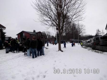 Die Kinder hatten ihren Spaß im Schnee Foto: K. Kastenholz