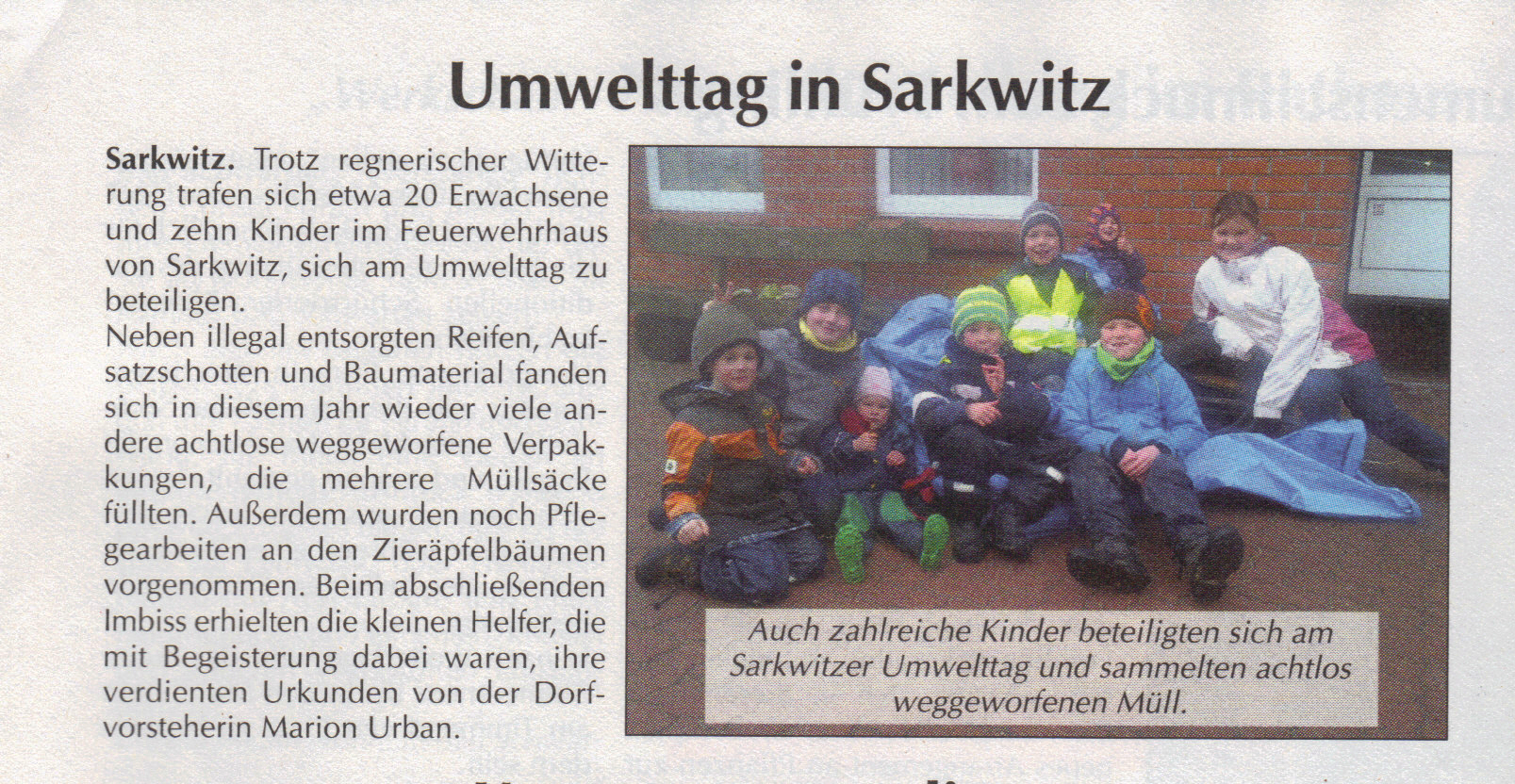 Umwelttag 2013 in Sarkwitz